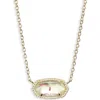 Kendra Scott Elisa Pendant Necklace In Gold