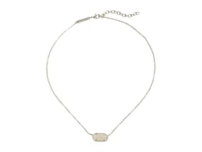 Kendra Scott Elisa Pendant In Silver
