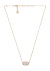 Kendra Scott Elisa Rose Gold Pendant Necklace - In Gold