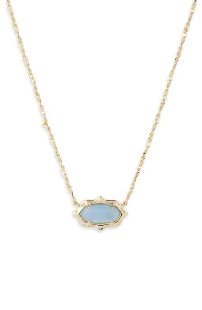 Kendra Scott Elisa Scallop Pendant Necklace In Multi