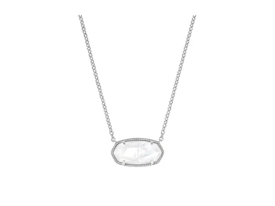 Kendra Scott Elisa Statement Short Pendant In Metallic