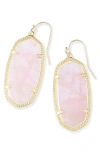 Kendra Scott Elle Filigree Drop Earrings In Gold