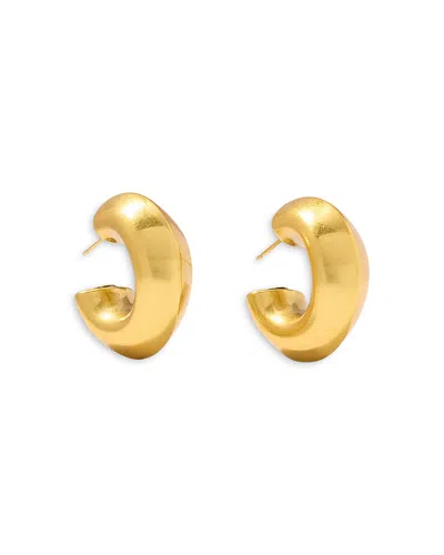 Kendra Scott Embry Open Hoop Earrings In Gold
