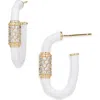 Kendra Scott Emery Enamel Hoop Earrings