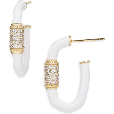 Kendra Scott Emery Enamel Hoop Earrings