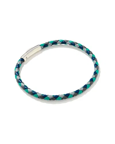 Kendra Scott Evans Silver Corded Bracelet
