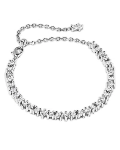 Kendra Scott Fate Cubic Zirconia Tennis Bracelet In Green