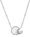 Kendra Scott Football Helmet Short Pendant Necklace, 16" + 3" Extender In Brown