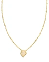 KENDRA SCOTT FRAMED TESS SATELLITE PENDANT NECKLACE, 19