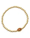 KENDRA SCOTT GOLDSTONE FOOTBALL STRETCH BRACELET