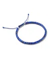 Kendra Scott Grey Silver Beaded Bracelet In Blue