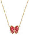 Kendra Scott Haley Bow Short Pendant Necklace, 16" + 3" Extender