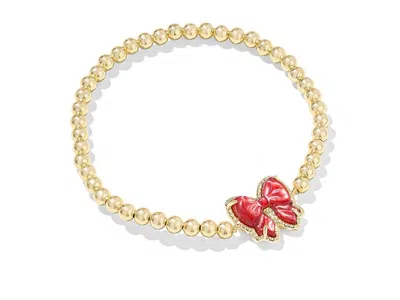 Kendra Scott Haley Bow Stretch In Gold