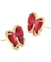 Kendra Scott Haley Bow Stud Earrings In Gold