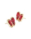 Kendra Scott Haley Bow Stud Earrings In Gold