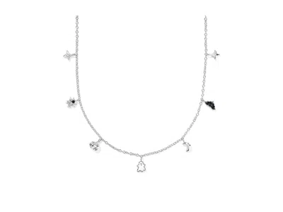Kendra Scott Halloween Strand Necklace Necklace Silver Multi Mix: One Size In Metallic