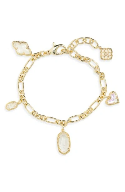 Kendra Scott Icon Charm Bracelet In Gold