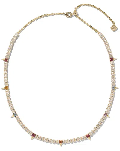 Kendra Scott Jacqueline 14k Cz Tennis Necklace