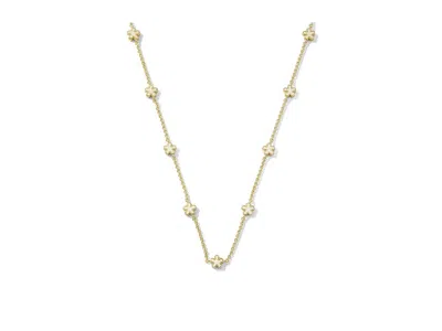 Kendra Scott Jane Strand Necklace Necklace Gold White Enamel: One Size