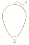 Kendra Scott Joelle Pendant Layered Necklace