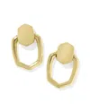 Kendra Scott Kaia 14k Plated Open Frame Earring In Gold