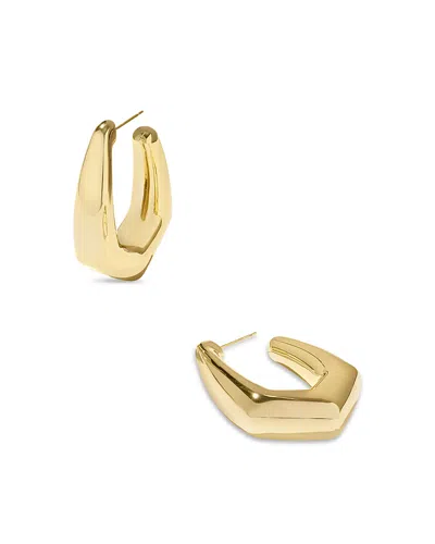 Kendra Scott Kaia Hoop Earrings In Gold
