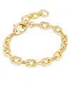 Kendra Scott Korinne Chunky Chain Link Bracelet In 14k Gold Plated In Gold Metal