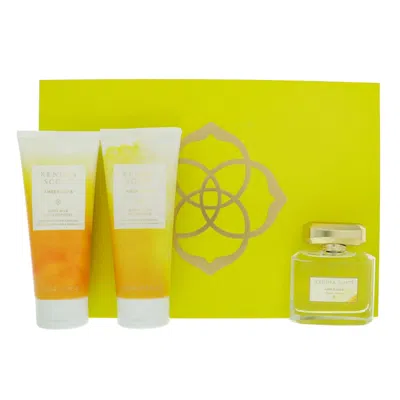 Kendra Scott Ladies Amber Aura Gift Set Fragrances 840172705347