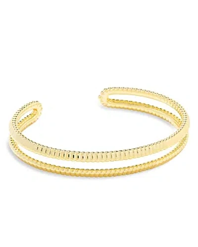 Kendra Scott Layne Cuff Bracelet In Gold