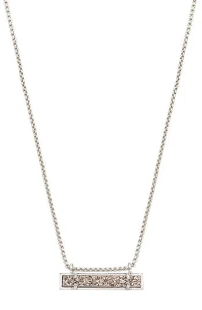 Kendra Scott Leanor Druzy Short Pendant Necklace