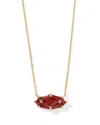 Kendra Scott Short Lindy Rae Pendant Necklace In Multi