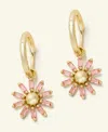 Kendra Scott Macy's Flower Show Madison Daisy Earrings, Exclusively At Macy's In Gold Azalea Opalite Crystal