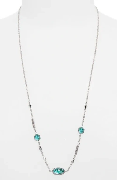 Kendra Scott Maddie Long Station Necklace In Multi