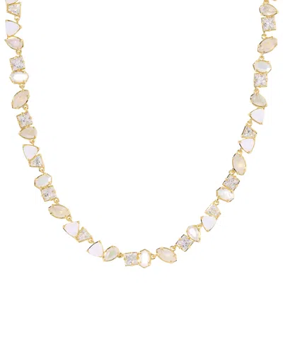 KENDRA SCOTT MALACHITE ISABELLE TENNIS NECKLACE