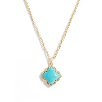 Kendra Scott Mallory Pendant Necklace In Gold