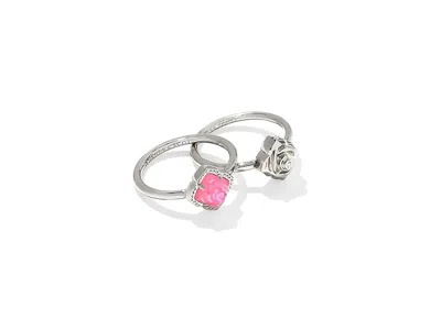 Kendra Scott Mallory Rose In Silver