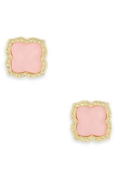 Kendra Scott Mallory Stud Earrings In Pink