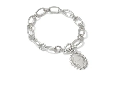 Kendra Scott Mama Link And Chain Bracelet Bracelet Silver: One Size In Metallic