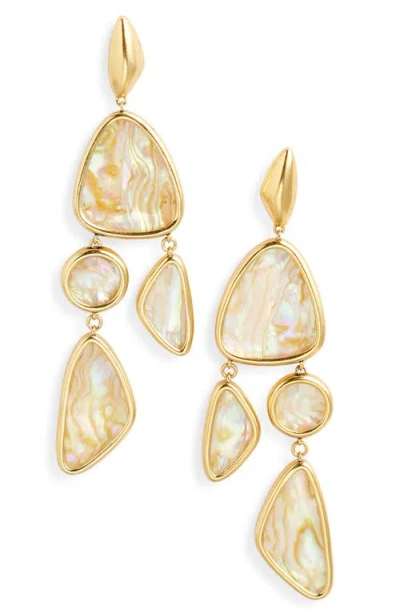 Kendra Scott Margo Statement Earrings In Gold