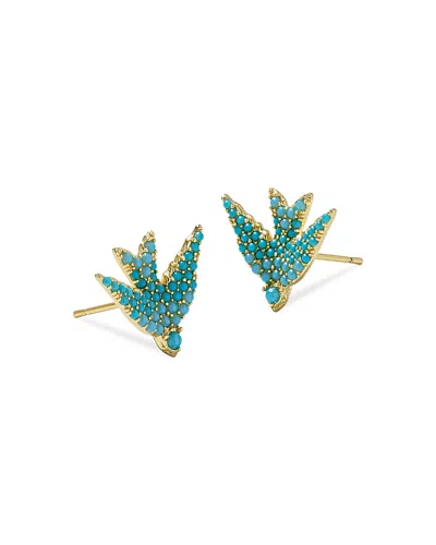 KENDRA SCOTT MELODY BIRD STUD EARRINGS
