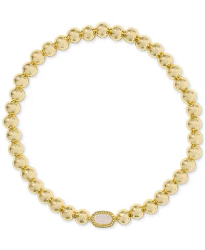 KENDRA SCOTT MINI ELAINA STONE CHARM BEADED STRETCH BRACELET