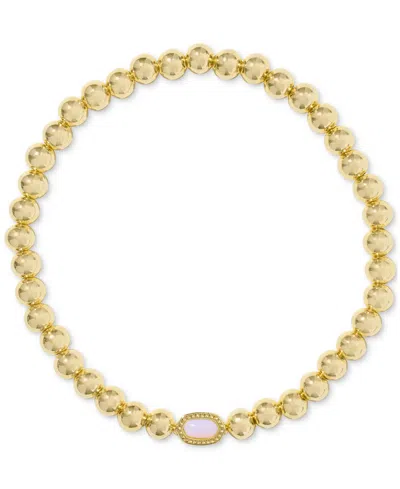 KENDRA SCOTT MINI ELAINA STONE CHARM BEADED STRETCH BRACELET