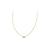 Kendra Scott Mini Elisa Satellite Short Pendant Necklace - Gold Dichroic Glass In Gold