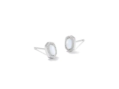 Kendra Scott Mini Ellie Stud In Silver