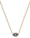 Kendra Scott Mini Eye Short Pendant Necklace, 19 In Multi