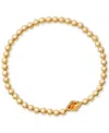 Kendra Scott Abbie Mother Of Pearl Beaded Stretch Bracelet In Gld Mrbld