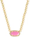 Kendra Scott Women's Elisa Beaded Necklace In Gold Azalea Illusion In Gold