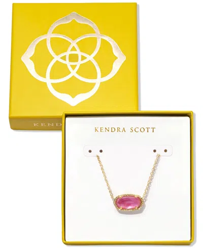 Kendra Scott Elisa Pendant Necklace In Gold Azale