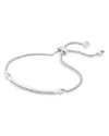 Kendra Scott Ott Friendship Bracelet In Rhodium