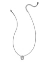 Kendra Scott Skeleton Pendant Necklace In Silver
